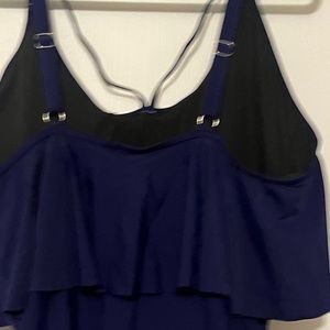 Size 28 swim dress by Bloomchic nwt navy blue